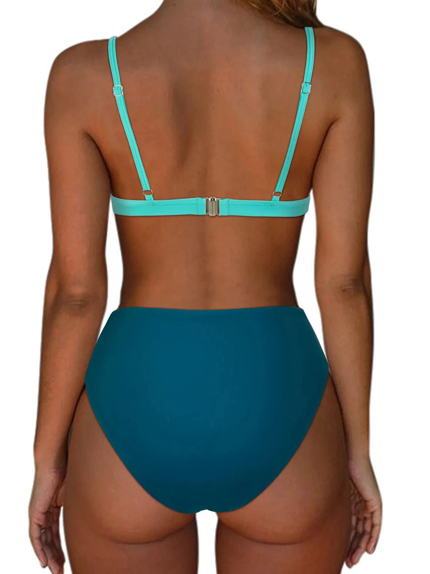 Triangle High Cut Bikini Set - Image 19